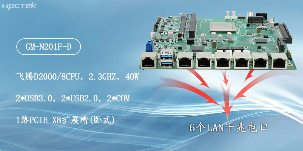 飛騰主板，6個千兆電口助力構(gòu)建安全化生態(tài)(圖2)